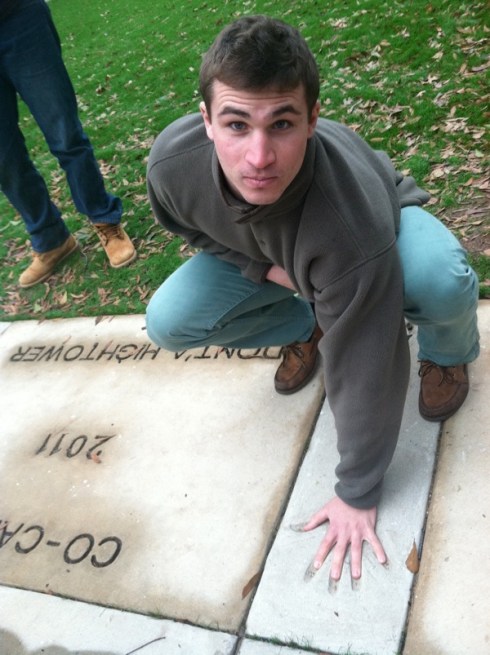 Nick Finan followed in the handprints of former Tider and current Patriot Dont'A Hightower.