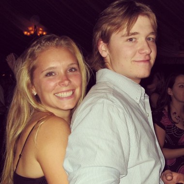 Brittany with late brother Zach, the inspiration for 365Z.