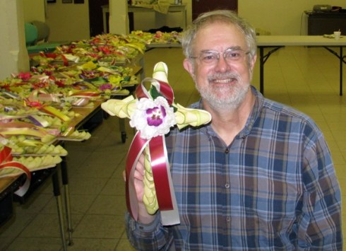 The cross I bear -- and made. (Photo by Betsy Price.)