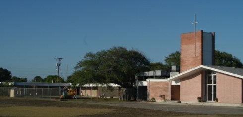 First Presbyterian in the late afternoon light.