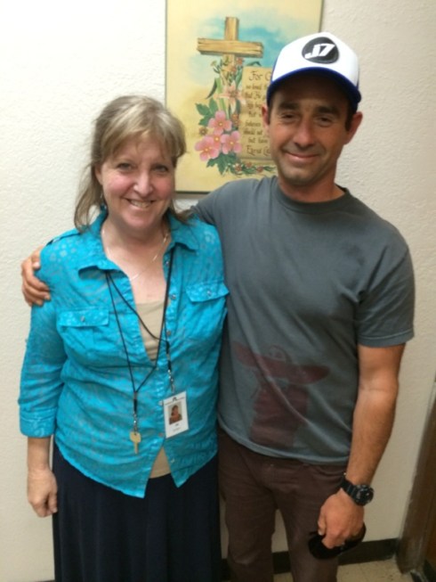 Jill and colleague 6-18-14